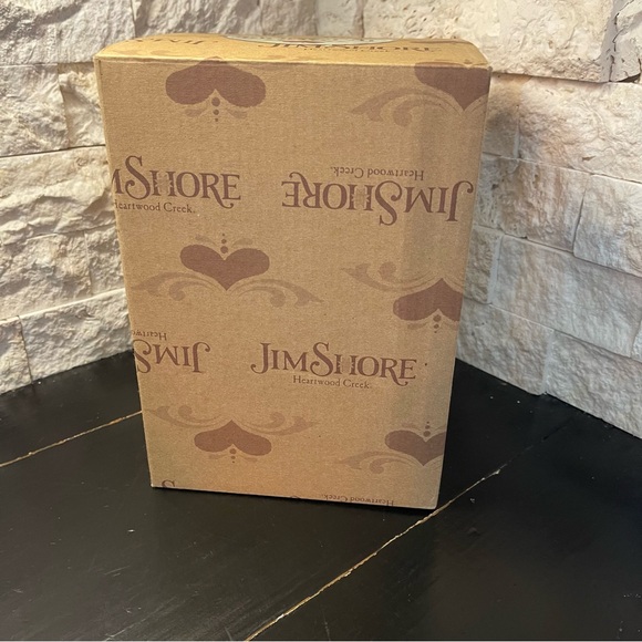 JIM SHORE Heartwood Creek Collection Snowman 2010 Mantel Stocking Hanger #407620 - Picture 8 of 10